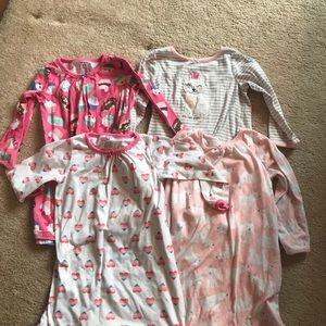 Carter toddler nightgowns size 2-3T